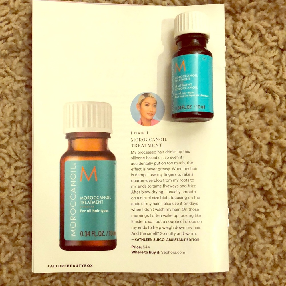 🌸MOROCCANOIL TREATMENT (sample)🌸